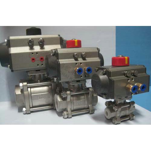 Q611F气动三片式球阀