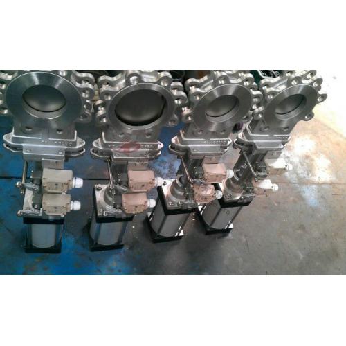 PZ673H,PZ673X气动刀形闸阀