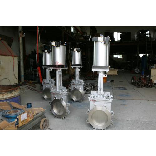 PZ673H,PZ673X气动刀型闸阀