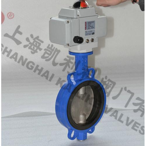 D971X电动对夹蝶阀