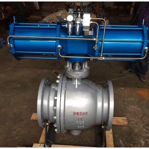 Q647MF气动卸灰球阀（喷煤粉专用球阀）